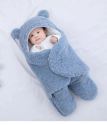 Cobertor de Ursinho para Bebê Dormir - Seguro e Confortável